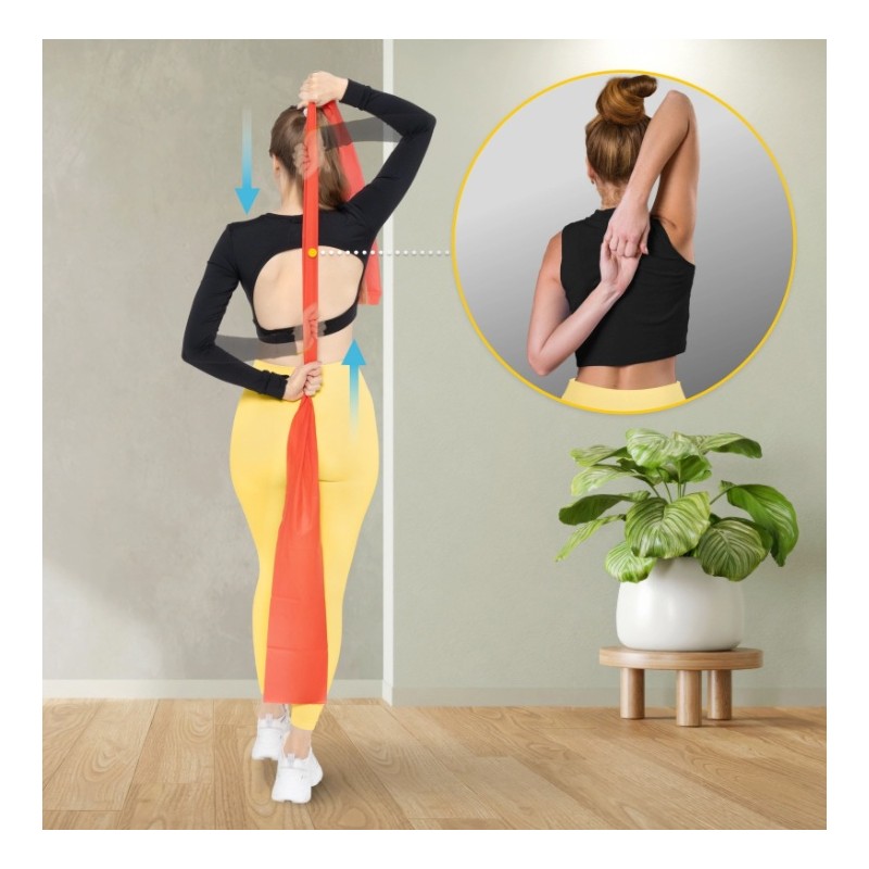 Komplet 5 rehabilitacijskih trakov FLAT BAND FIZJO