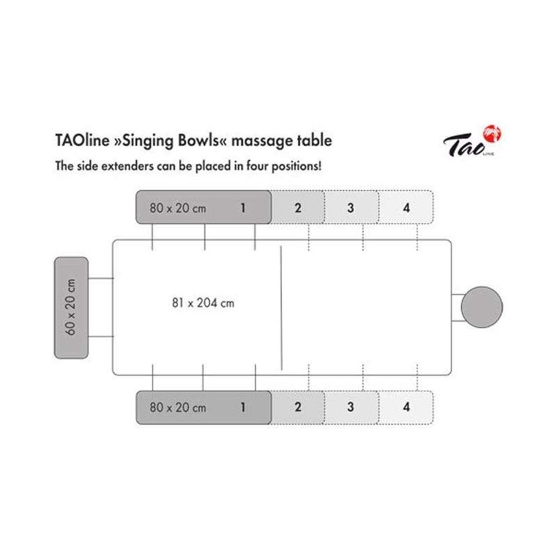 Prenosna masažna miza Sing