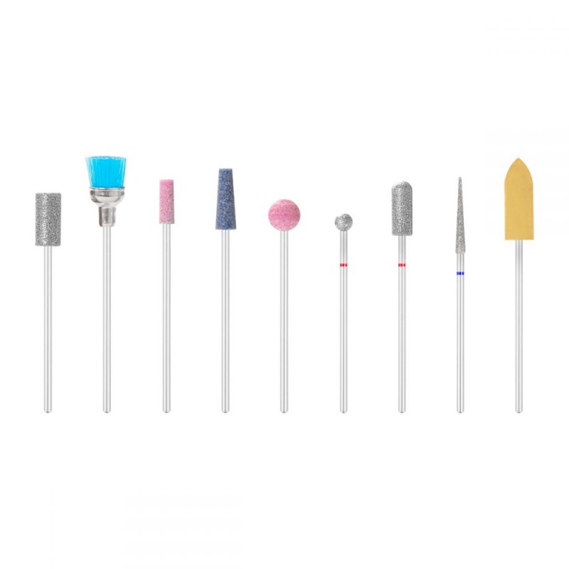 Komplet 9 brusilnih nastavkov AS1079