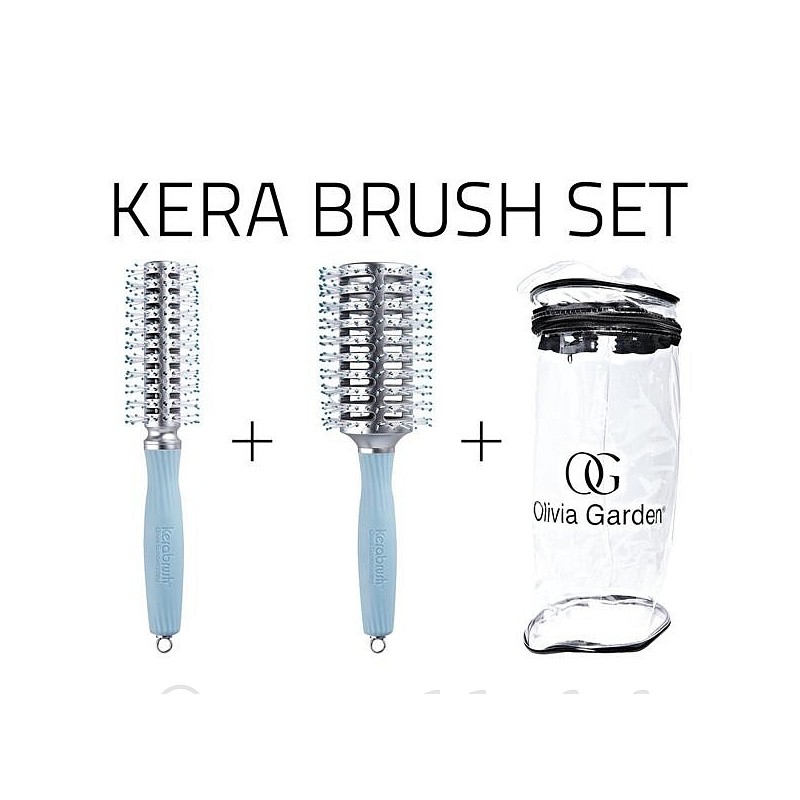 Krtača Kera Brush - set 2 krtač + torba