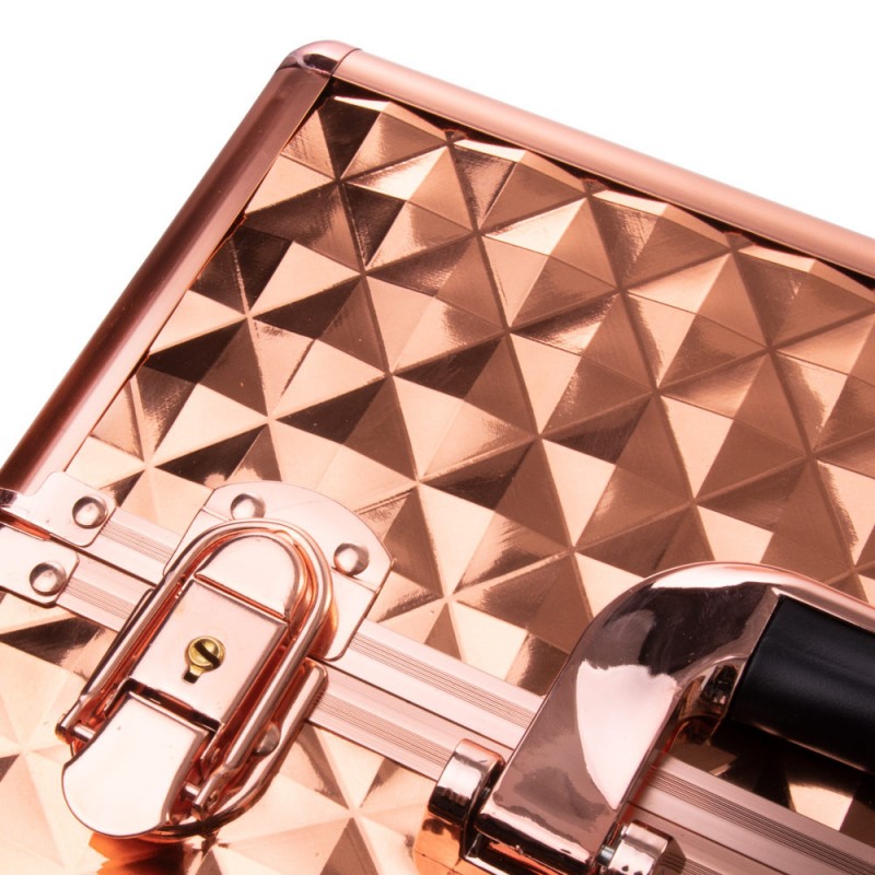 Kosmetikkoffer Rosegold XXL 