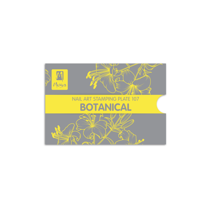 Moyra Stempelplatte BOTANICAL Nr.107