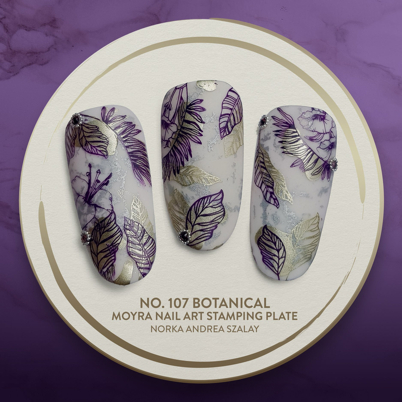 Moyra Stempelplatte BOTANICAL Nr.107