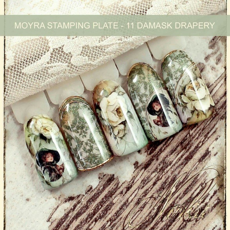 Moyra Platte DAMASK DRAPERY Nr.11