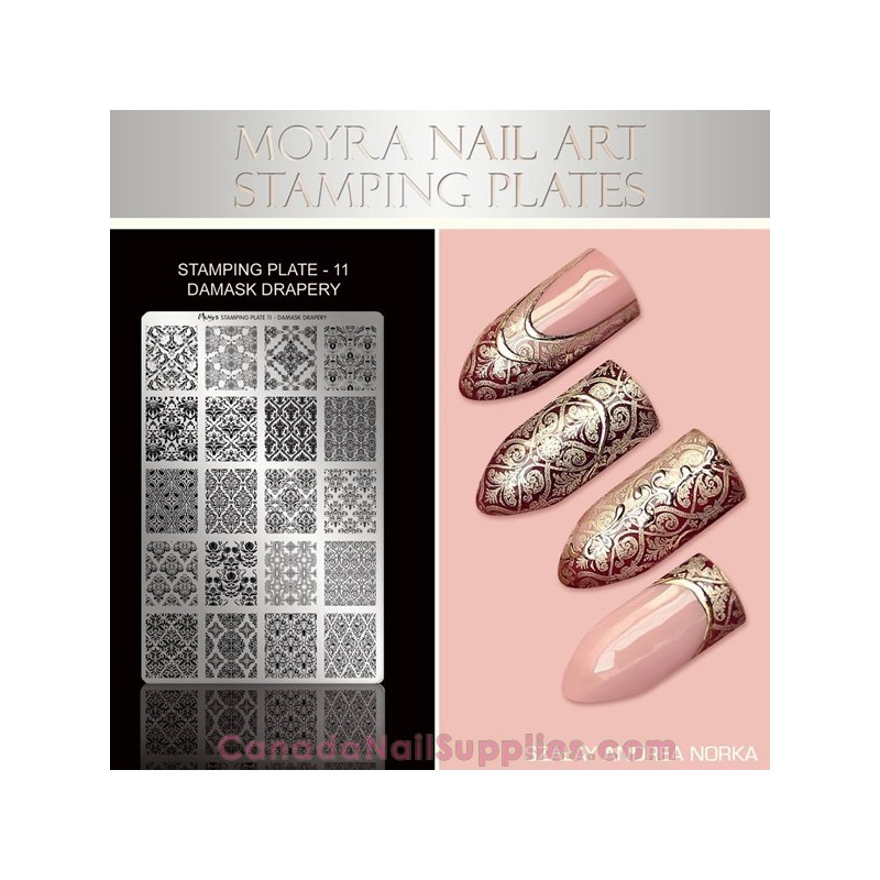 Moyra Platte DAMASK DRAPERY Nr.11