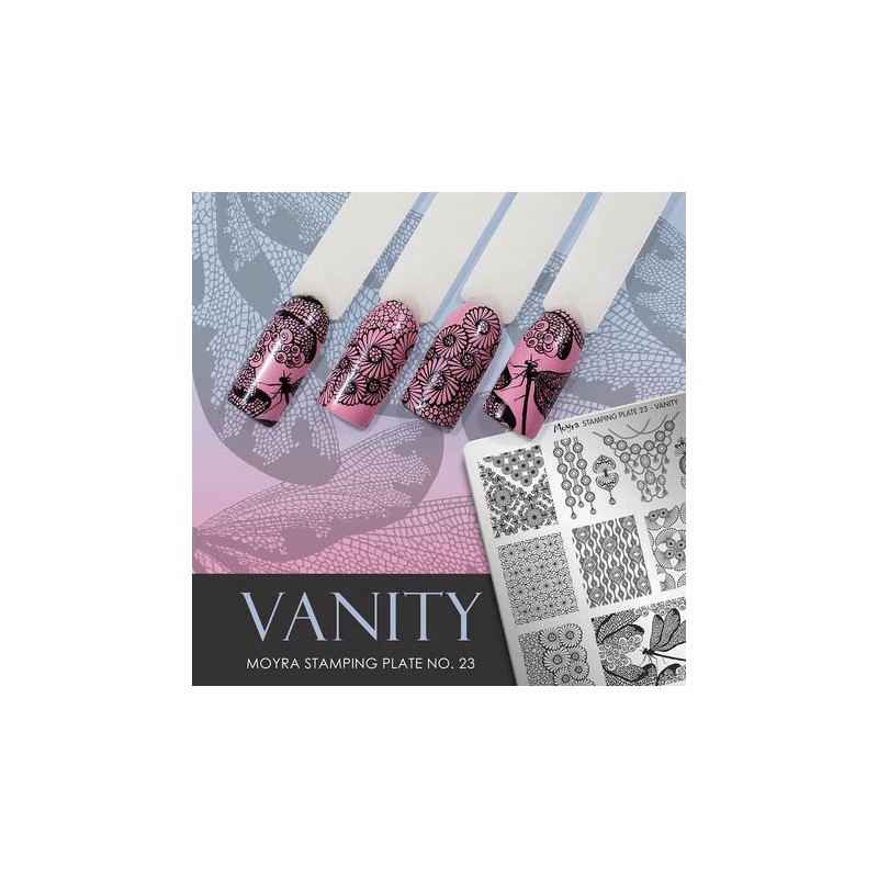 Moyra Stamping Plate VANITY Nr.23