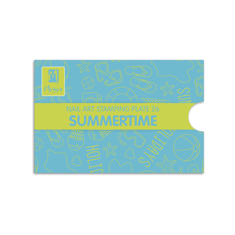 Moyra Stempelplatte SUMMERTIME Nr.26