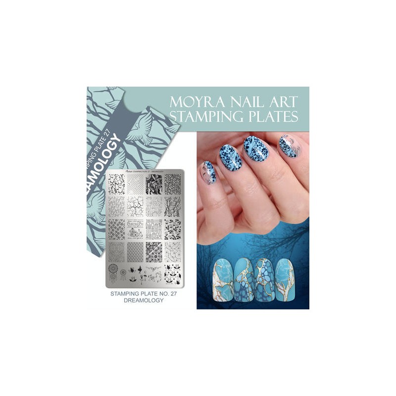 Moyra Stempelplatte DREAMOLOGY Nr.27
