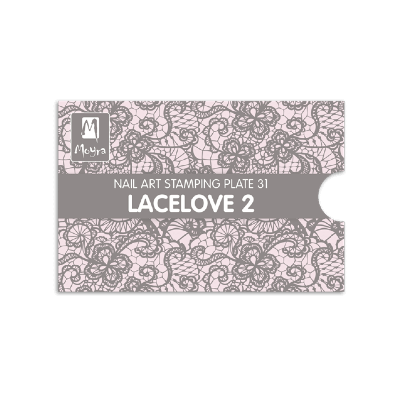Moyra Stempelplatte LACELOVE 2 Nr.31