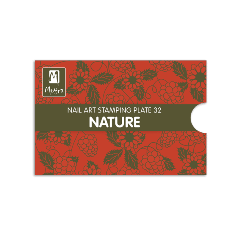Moyra Stamping Plate NATURE Nr.32