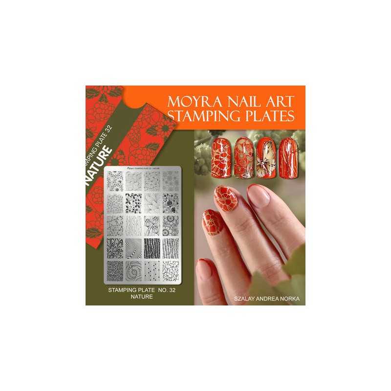 Moyra Stamping Plate NATURE Nr.32