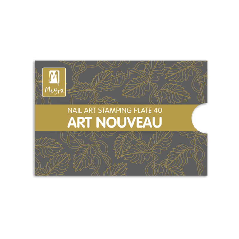 Moyra Stamping Plate ART NOUVEAU Nr.40