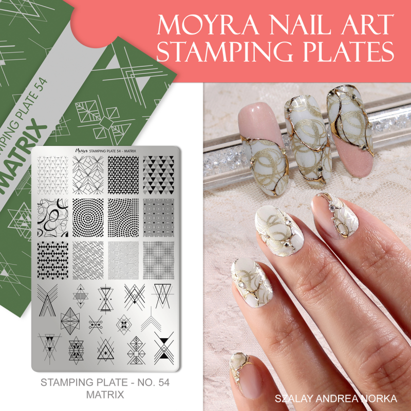 Moyra Stamping Plate MATRIX Nr.54