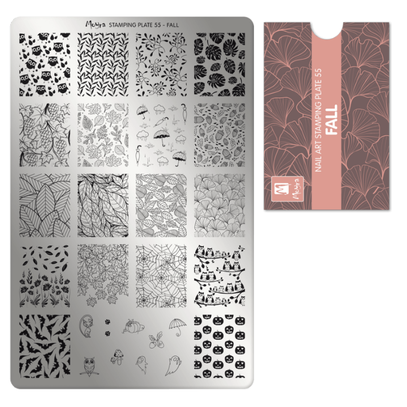 Moyra Stamping Plate FALL Nr.55