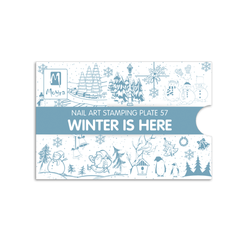 Moyra Platte WINTER IS HERE Nr.57