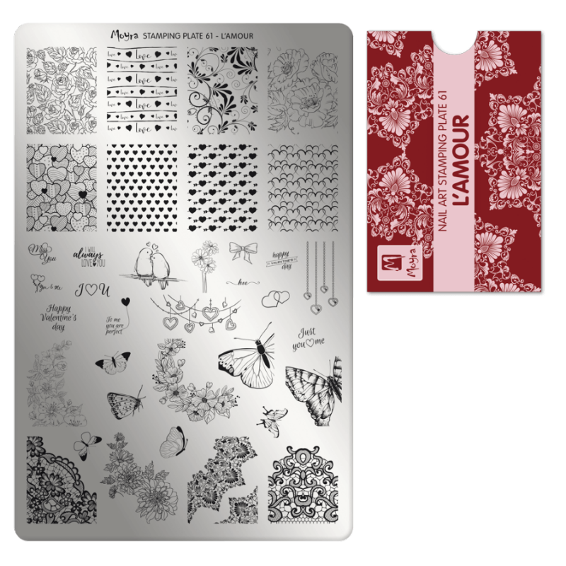 Moyra Platte L'AMOUR Nr.61