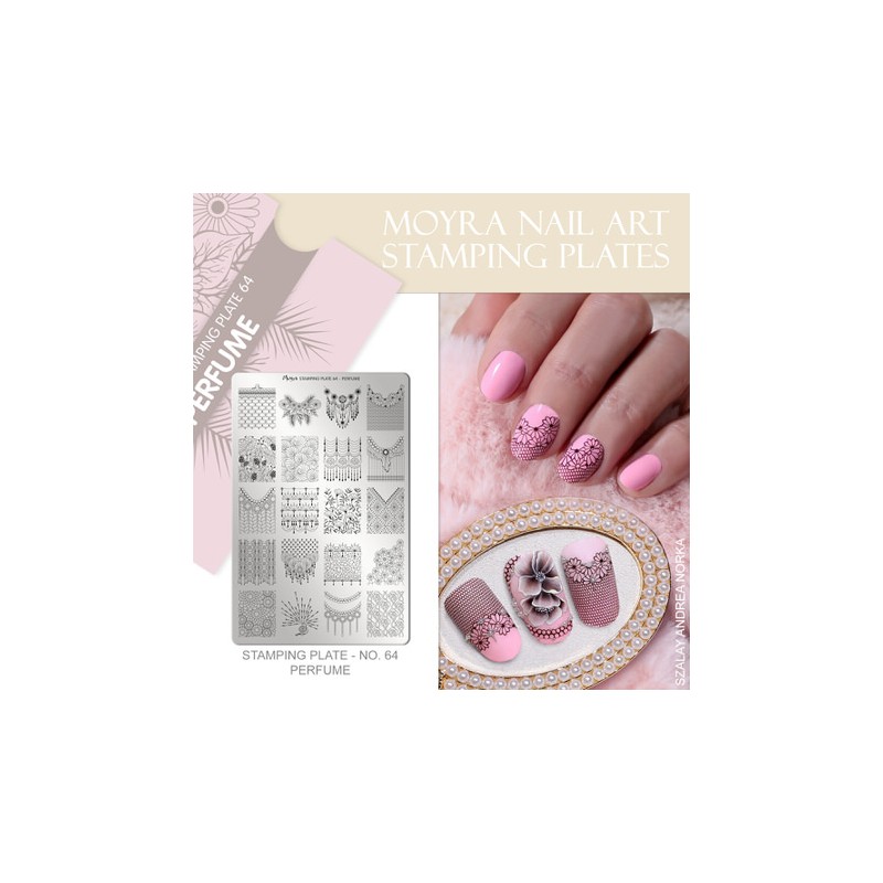 Moyra Stamping-Platte PERFUME Nr.64