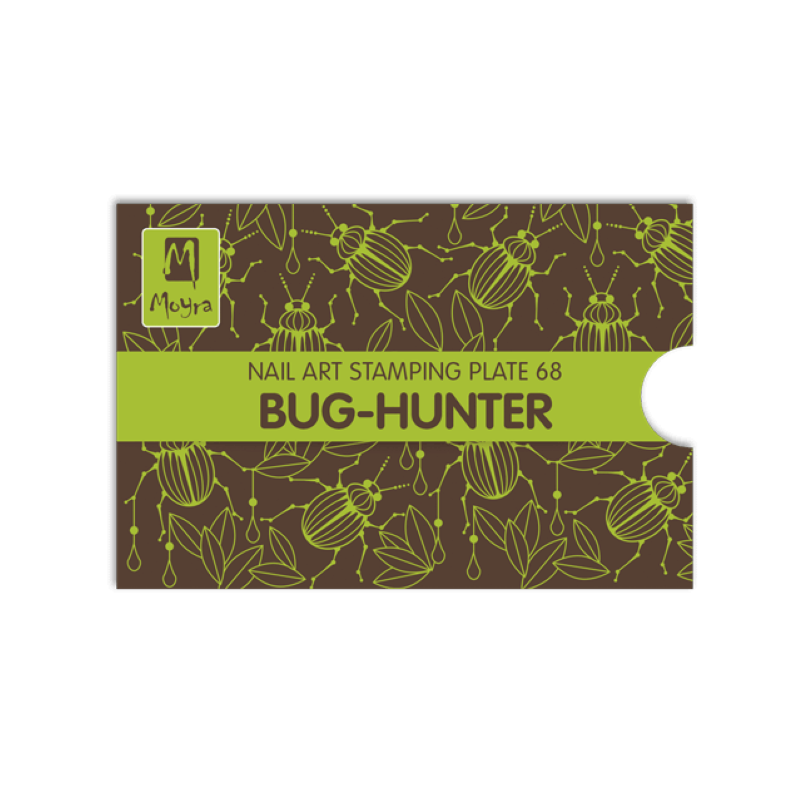 Moyra Stamping Plate BUG-HUNTER Nr.68