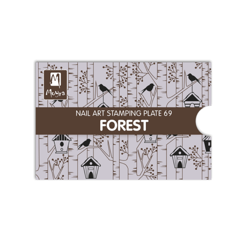 Moyra Stamping Plate FOREST Nr.69