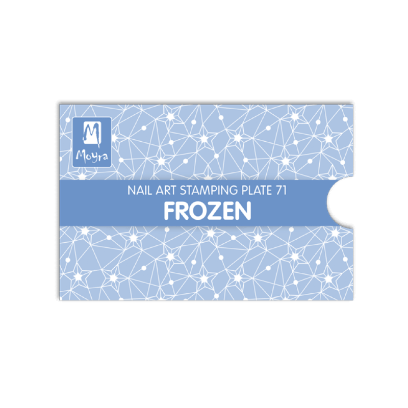 Moyra Stamping Plate FROZEN Nr.71