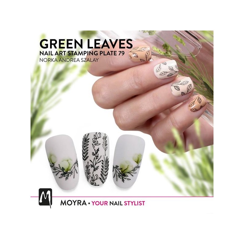 Moyra Platte GREEN LEAVES Nr.79