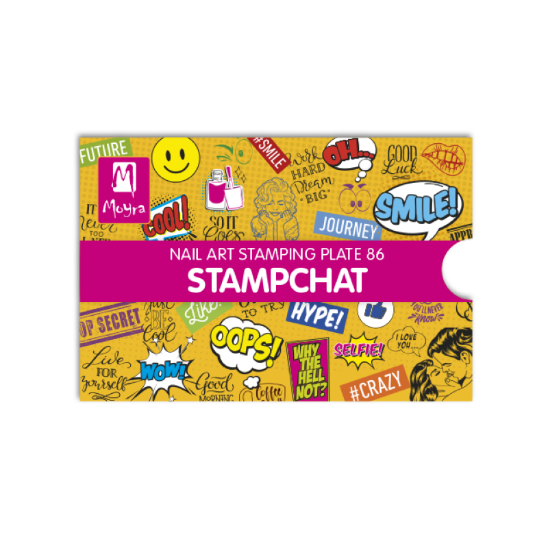 Moyra Stamping Plate STAMPCHAT Nr.86