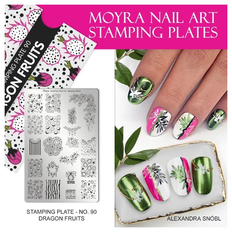 Moyra Platte DRAGON FRUITS Nr.90