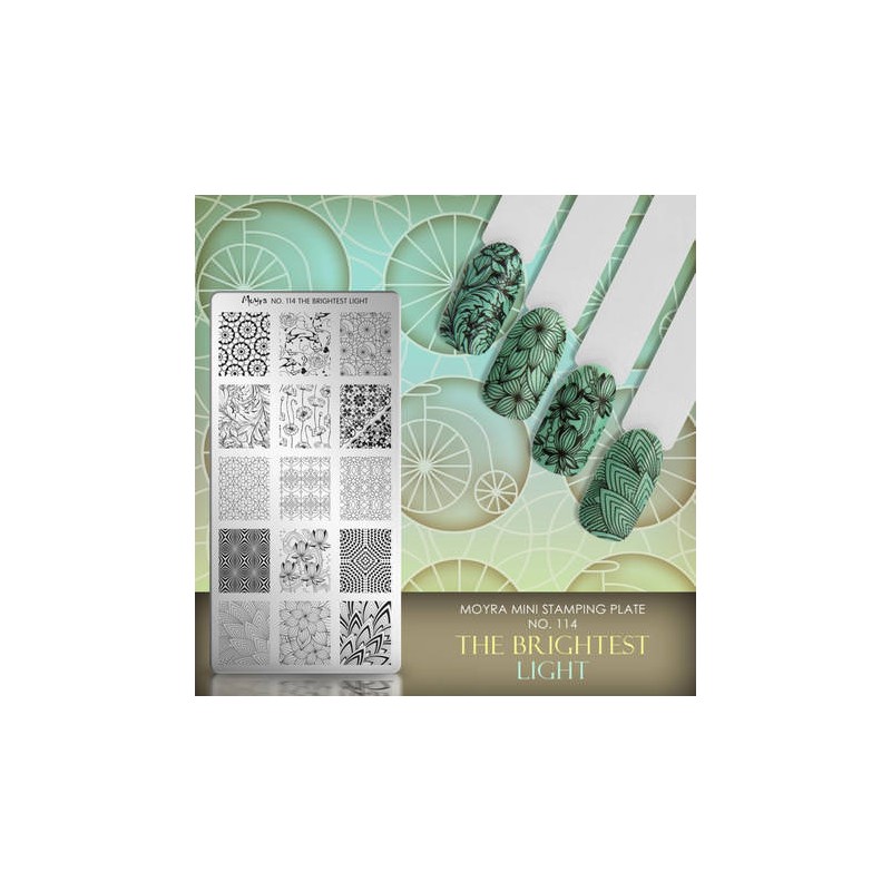 Moyra MINI Platte The brightest light Nr.114