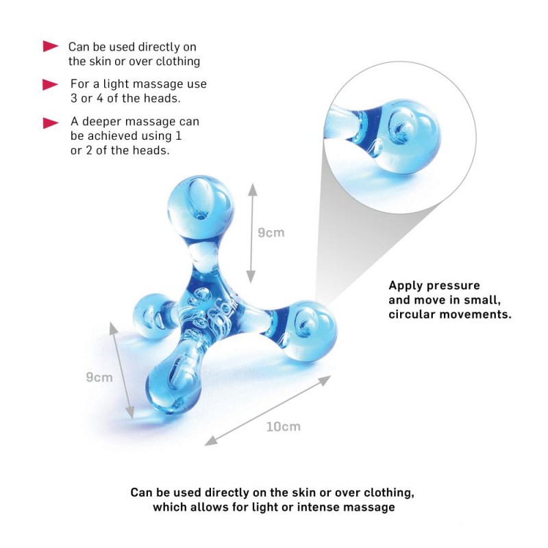 Ročni masažer, 4tačko