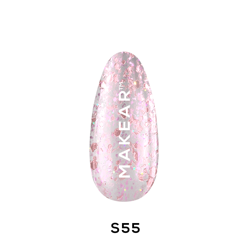 Makear S55 UV Gel Polish Pink Aurora