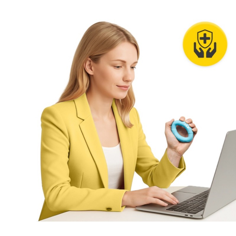 Silikonski krepilec za stiskanje FIZJO 