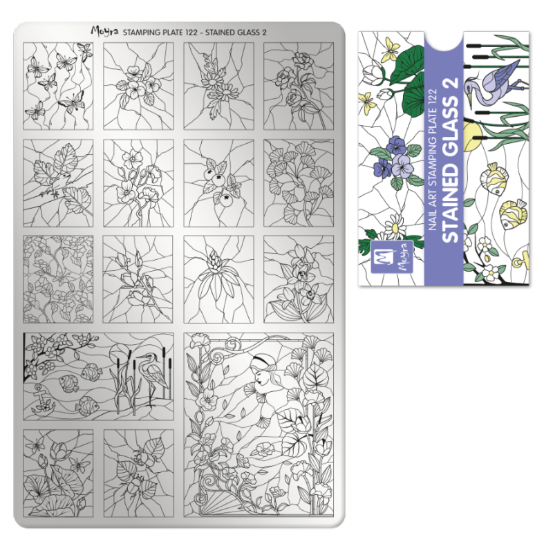 Moyra Fliese STAINED GLASS 2 Nr.122