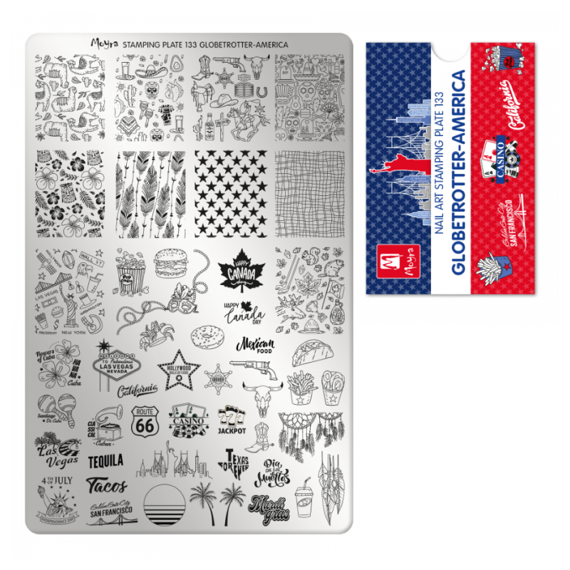 MOYRA Fliese GLOBETROTTER-AMERICA NR.133