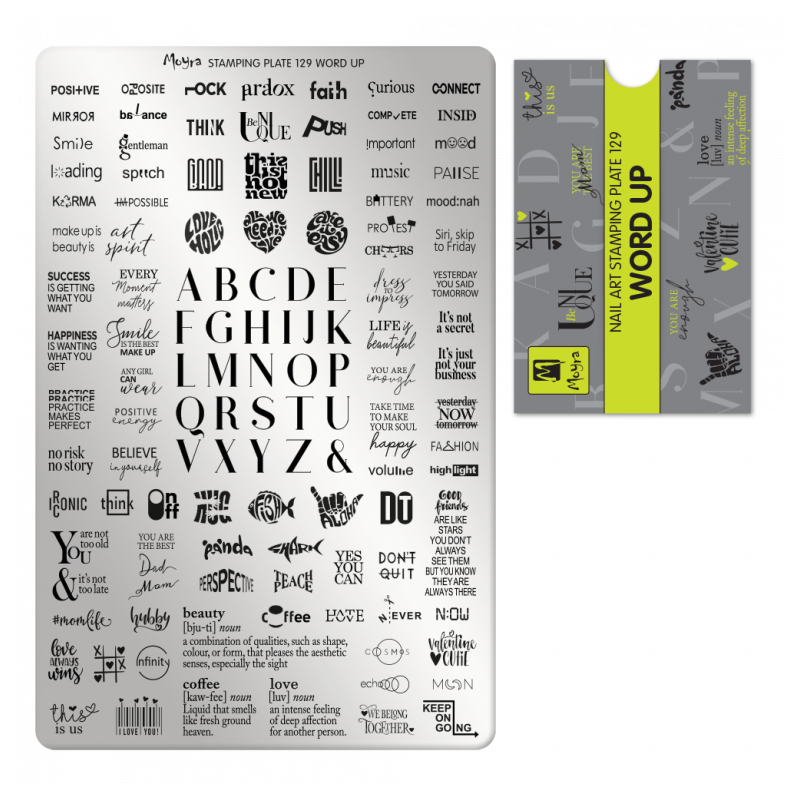 Moyra Platte Word up Nr.129