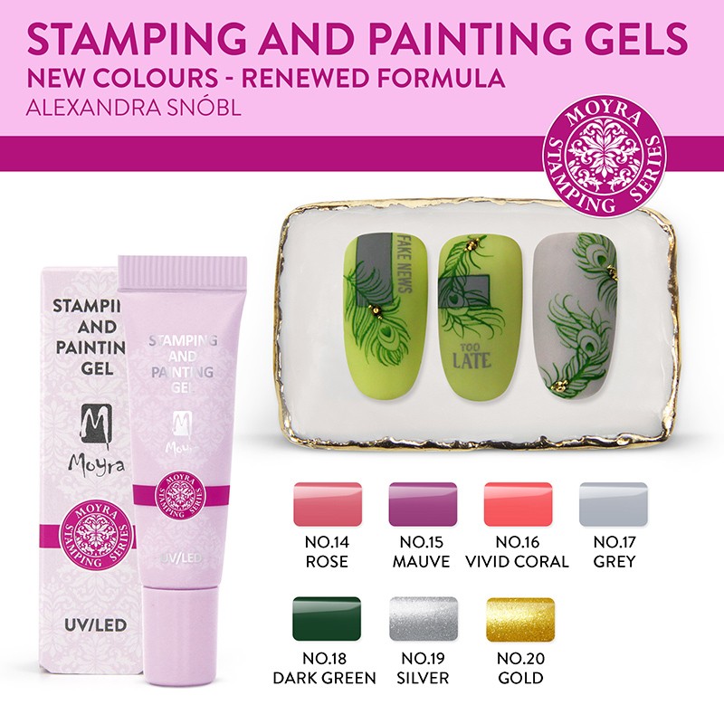 Moyra Stamping und Painting Gel Nr.20