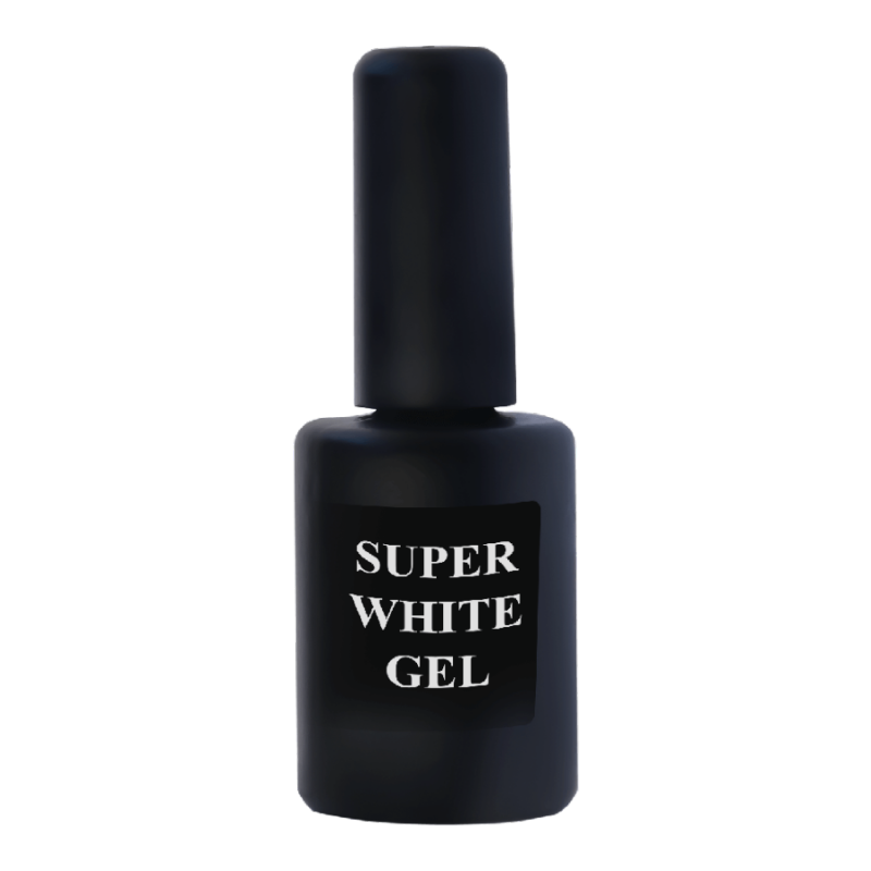 Gel für französische Maniküre - SUPER WHITE 10ml
