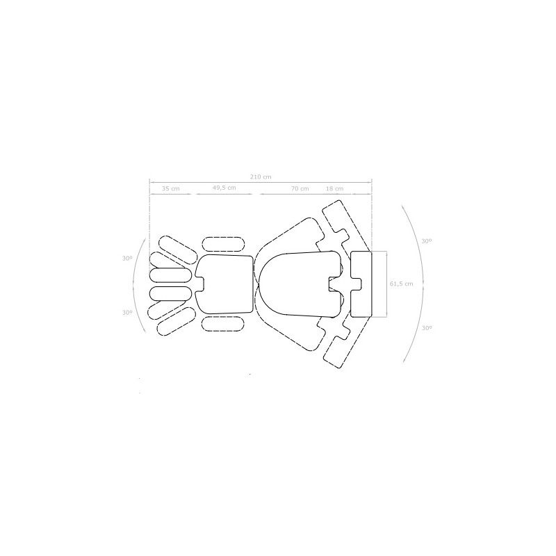 Električna terapevtska miza Atsu 