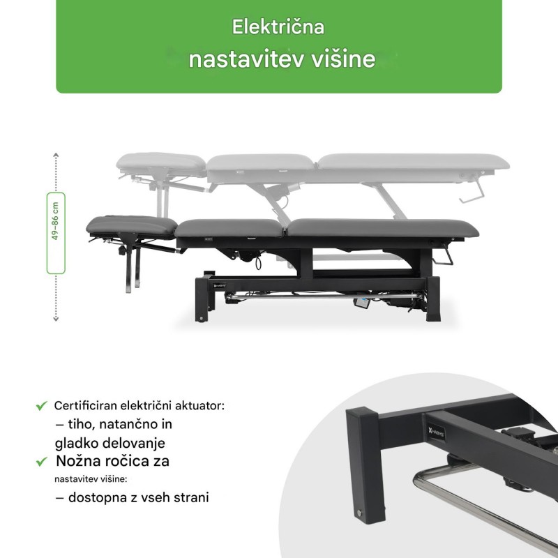 Masažna električna miza Fortis 5 ERGO