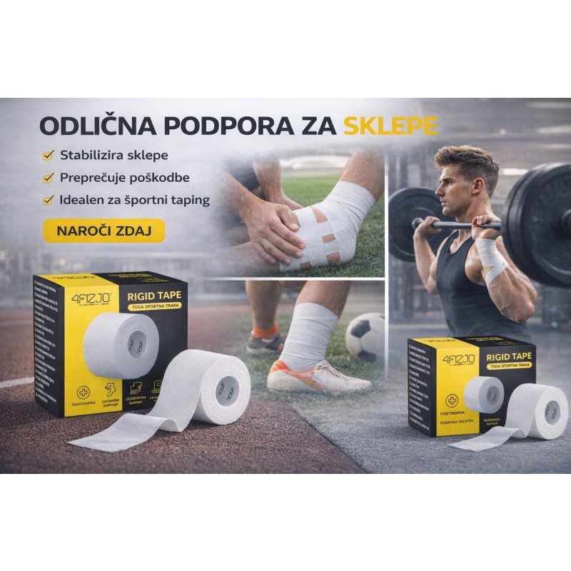 Močnejši kineziološki trak 4FIZJO 10m