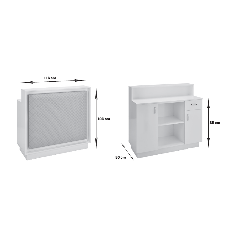 Recepcijska miza Zoe