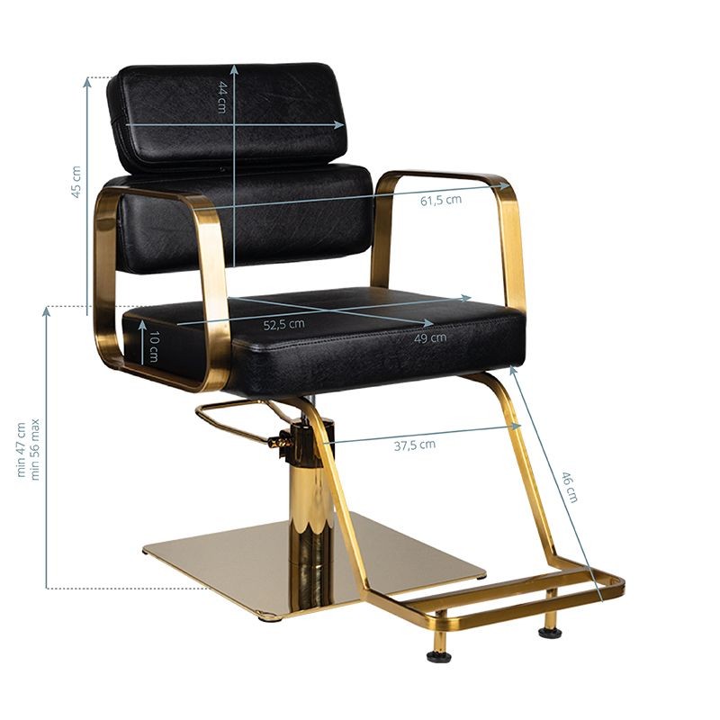 Frizerski stol Porto Gold S3024