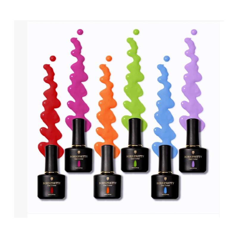 Gel polish rainbow set 51392