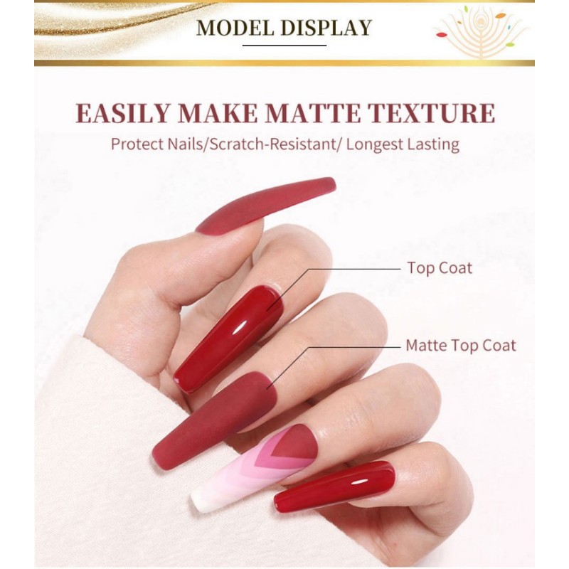 BORN PRETTY Mat top coat 52183-3