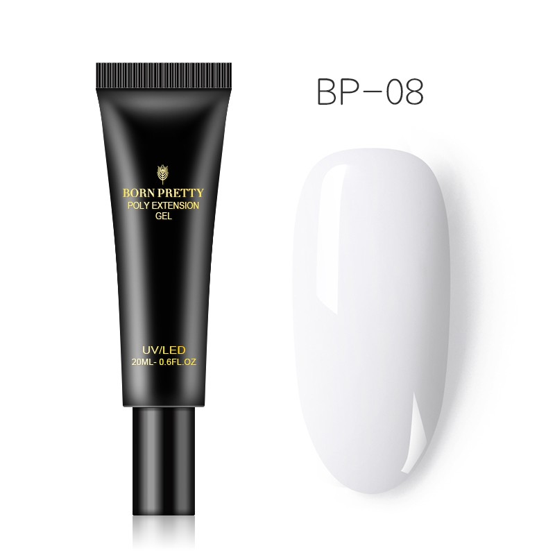 BORN PRETTY Poly Extension gel BP-08 (White) 44493-8