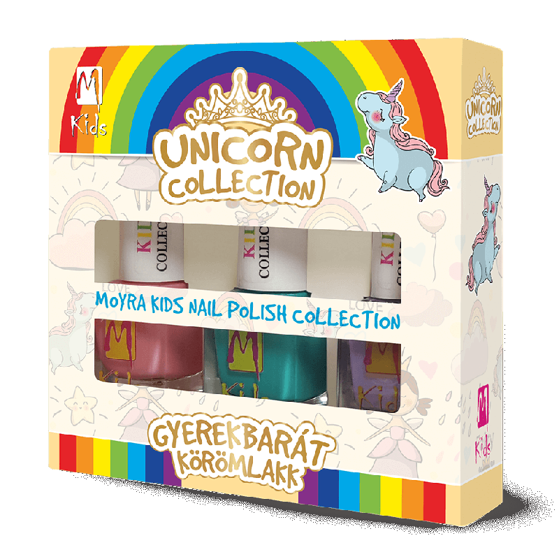 SET Lakov za nohte KIDS - Unicorn Collection