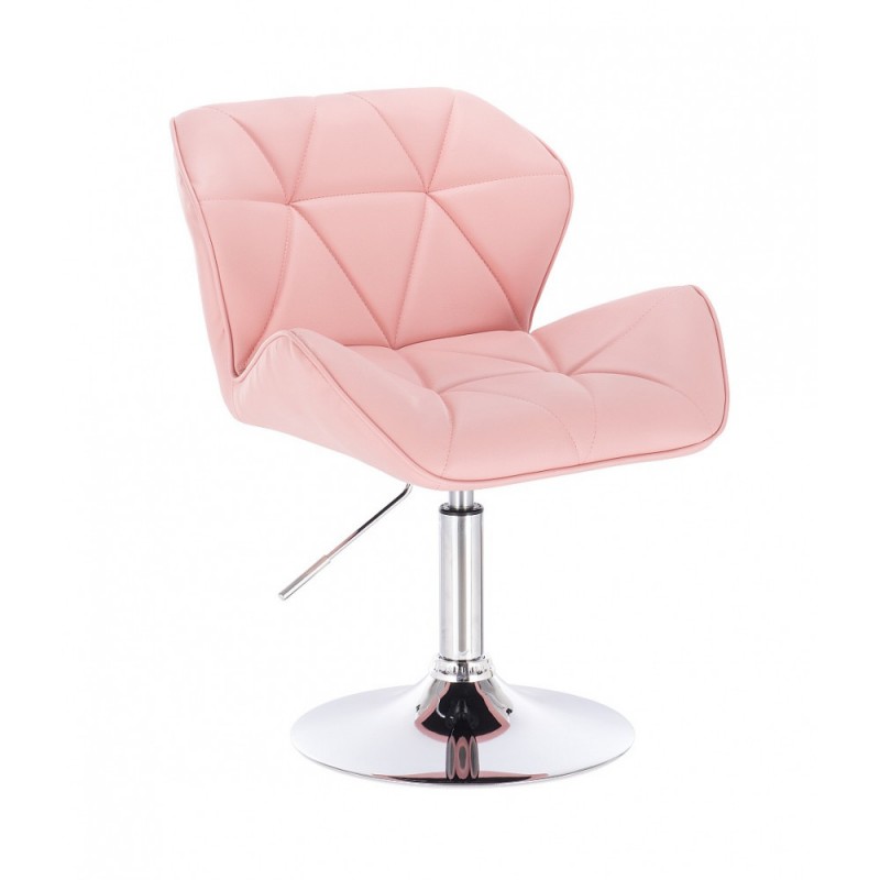 stol za kozmetični salon puder pink