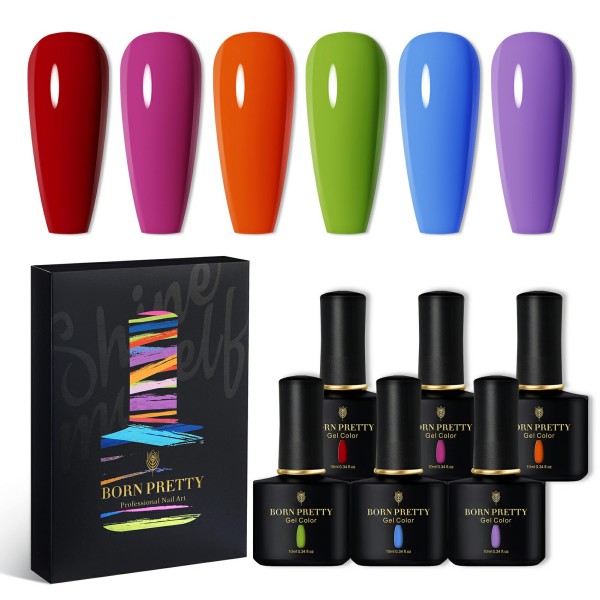 Gel polish rainbow set 51392