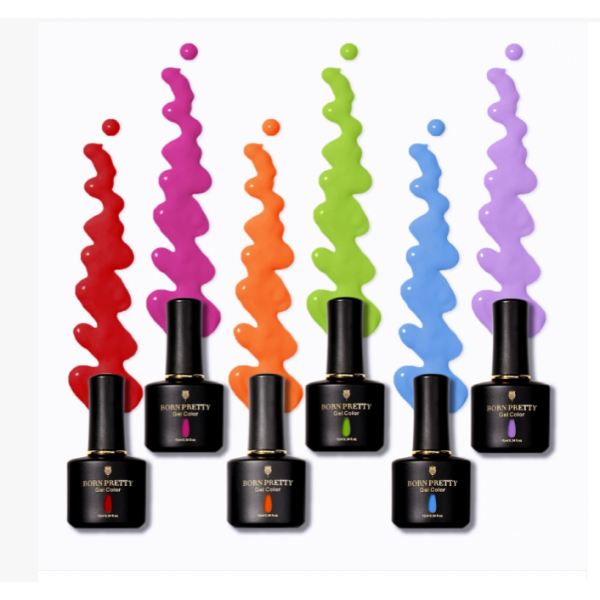 Gel polish rainbow set 51392