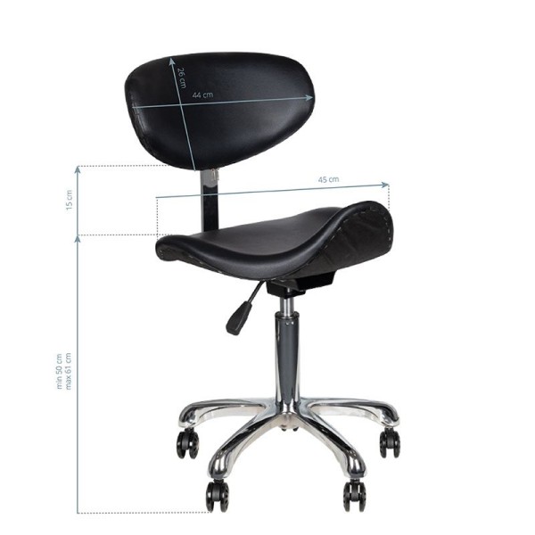 KOZMETIČNI STOL ČRN AS3507