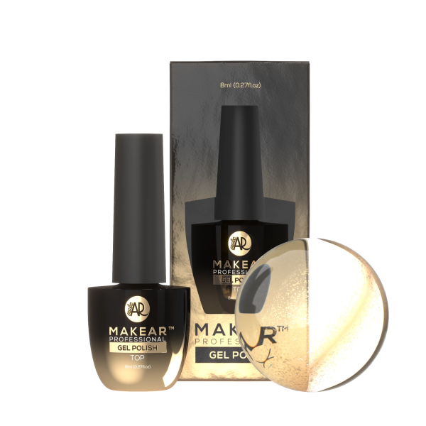 Makear Top no wipe - Cat Eye Gold